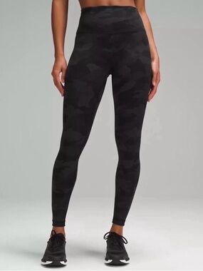 lululemon athletica High-Rise Black Camo Leggings